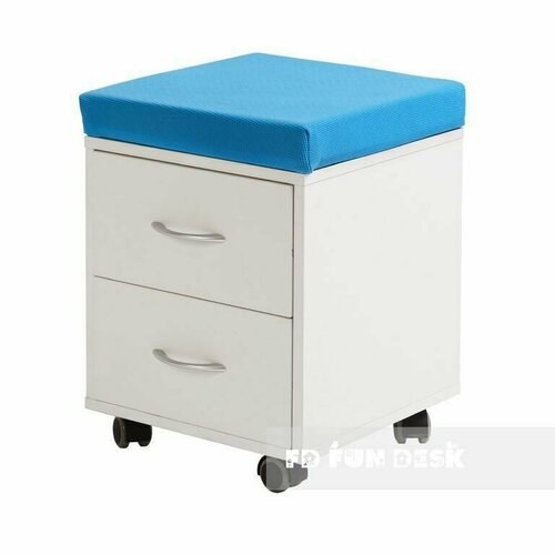 Мобильный шкаф для хранения FUN DESK SS15W Blue