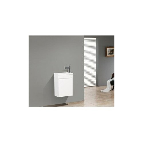 Тумба под раковину BelBagno Pietra 40 bianco lucido (PIETRA MINI-400-1A-SO-BL-R)