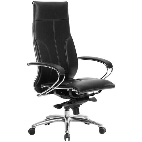Компьютерное кресло METTA Samurai Lux для руководителя, обивка: искусственная кожа, цвет: черный