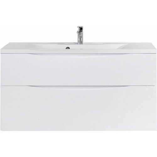 Тумба для комплекта BelBagno Marino H120 bianco lucido