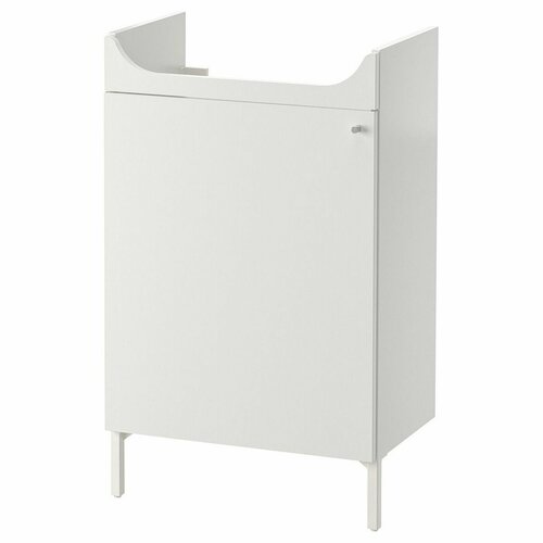 Шкаф под раковину IKEA NYSJON нюшен 50х32х83 см, белый